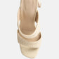 Alodia Slim Block Heel Sandals