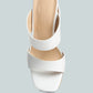 Alodia Slim Block Heel Sandals