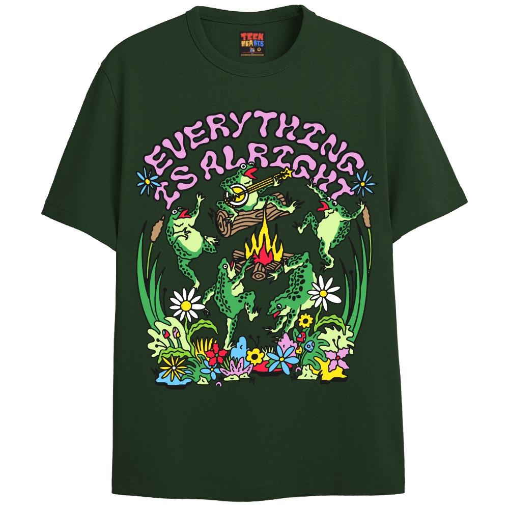 “ALRIGHT FROGS” T-SHIRT