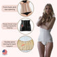Shapette Powermesh Satin Panel Waist Cincher