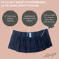 Shapette Powermesh Satin Panel Waist Cincher