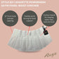 Shapette Powermesh Satin Panel Waist Cincher