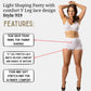 Light Shaping Panty with comfort V Leg lace design