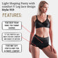 Light Shaping Panty with comfort V Leg lace design