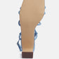Andrea Knotted Straps Block Heeled Sandals