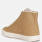 Ankle Length Solid Sneakers