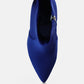 Ankle Lycra Block Heeled Boots