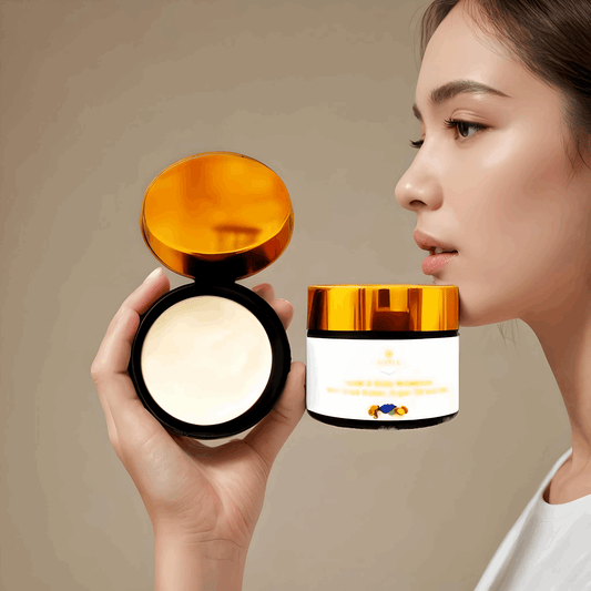 🌿 Facial & Body Moisturizer with Shea Butter & Nila – Gentle, Hypoallergenic Care