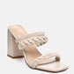 Arnie Braided Straps Block Heeled Sandals