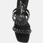 Arnie Braided Straps Block Heeled Sandals