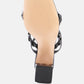 Arnie Braided Straps Block Heeled Sandals