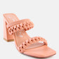 Arnie Braided Straps Block Heeled Sandals