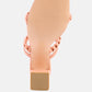 Arnie Braided Straps Block Heeled Sandals
