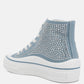Asuka High Top Denim Sneakers