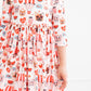 Puppy Love 3/4 Sleeve Pocket Twirl Dress