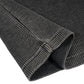 Heavyweight Waffle-Texture Washed Cropped Boxy T-Shirt (250GSM)