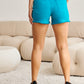 “Hem Me Up” High Waist Denim Shorts