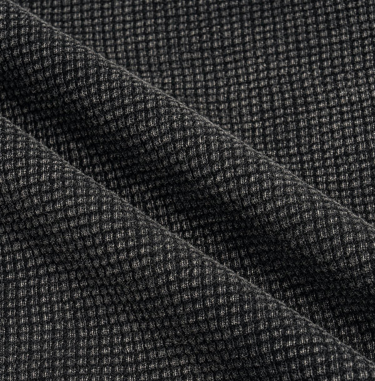 Heavyweight Waffle-Texture Washed Cropped Boxy T-Shirt (250GSM)