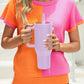 Orchid Petal Frosted Stainless Handle Large Vacuum Cup with Straw 40oz