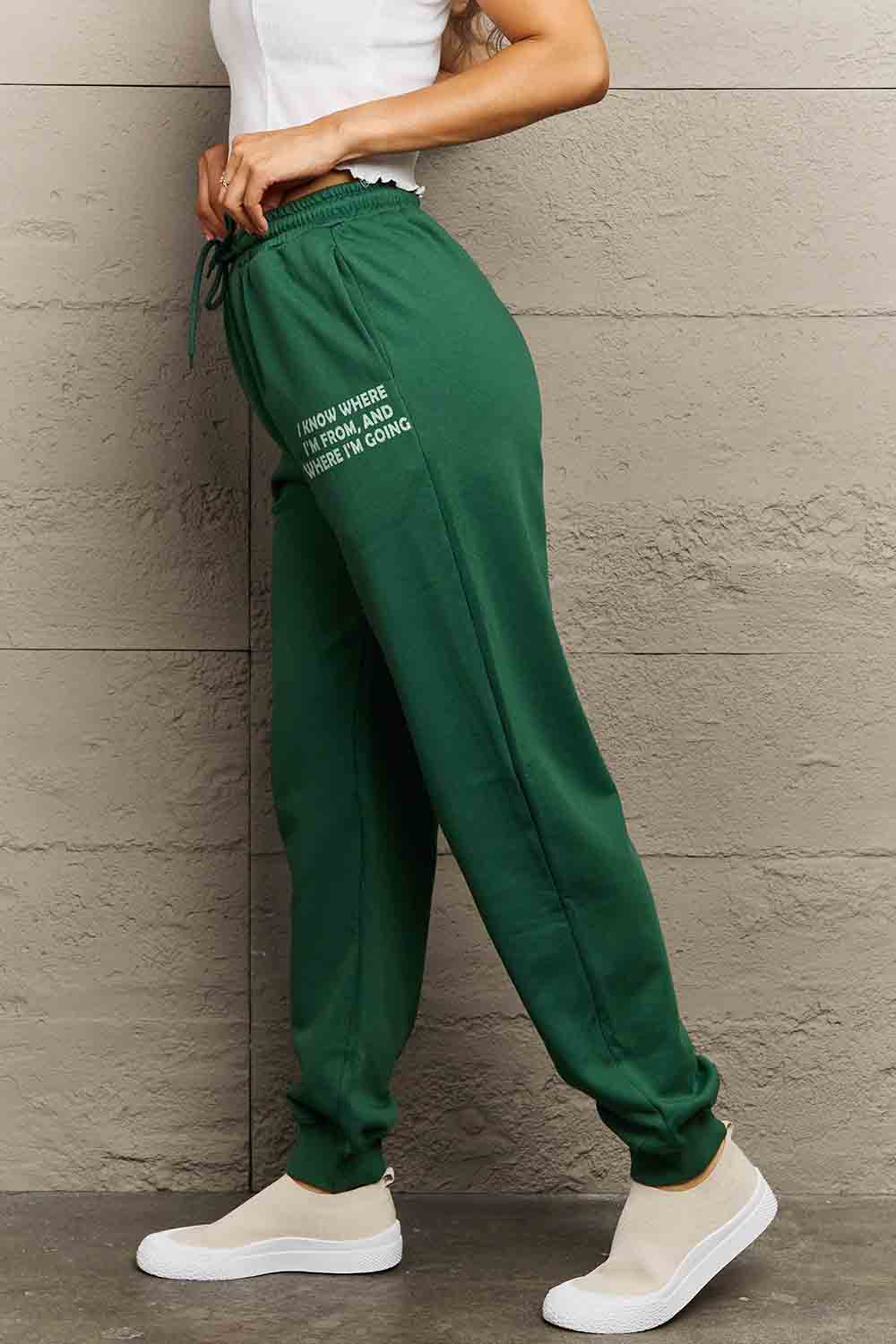 “BE YOUR OWN SUN” Graphic Sweatpants