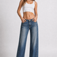 Venta Stud Low Rise Cuffed Jean