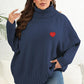 Turtle Neck Long Sleeve Sweater