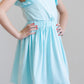 Aqua S/S Ruffle Tee
