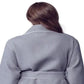 Waffle Piping Bathrobe – Lightweight Spa-Style Comfort