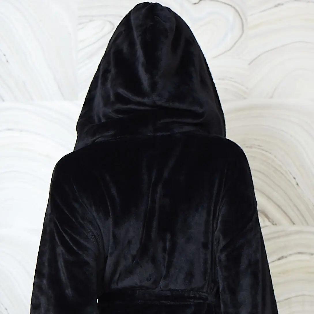 Plush Hooded Robe - Spa-Worthy Comfort at Home
