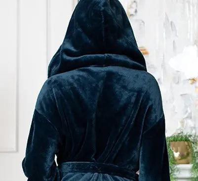 Plush Hooded Robe - Spa-Worthy Comfort at Home