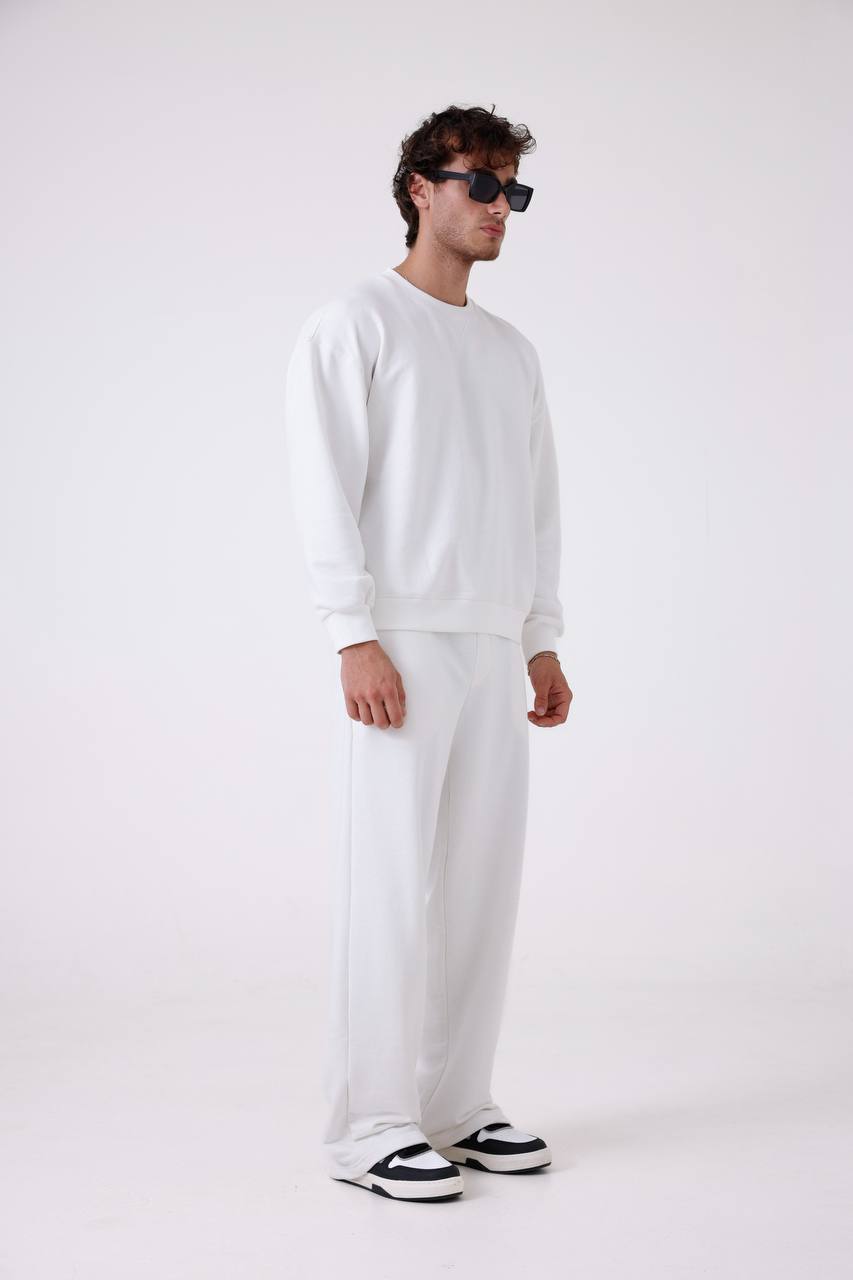 Unisex Baggy Fit Oversize Sweatshirt & Jogger Set - Heavyweight Tracksuit