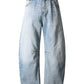 STONE WASH BAGGY DENIM