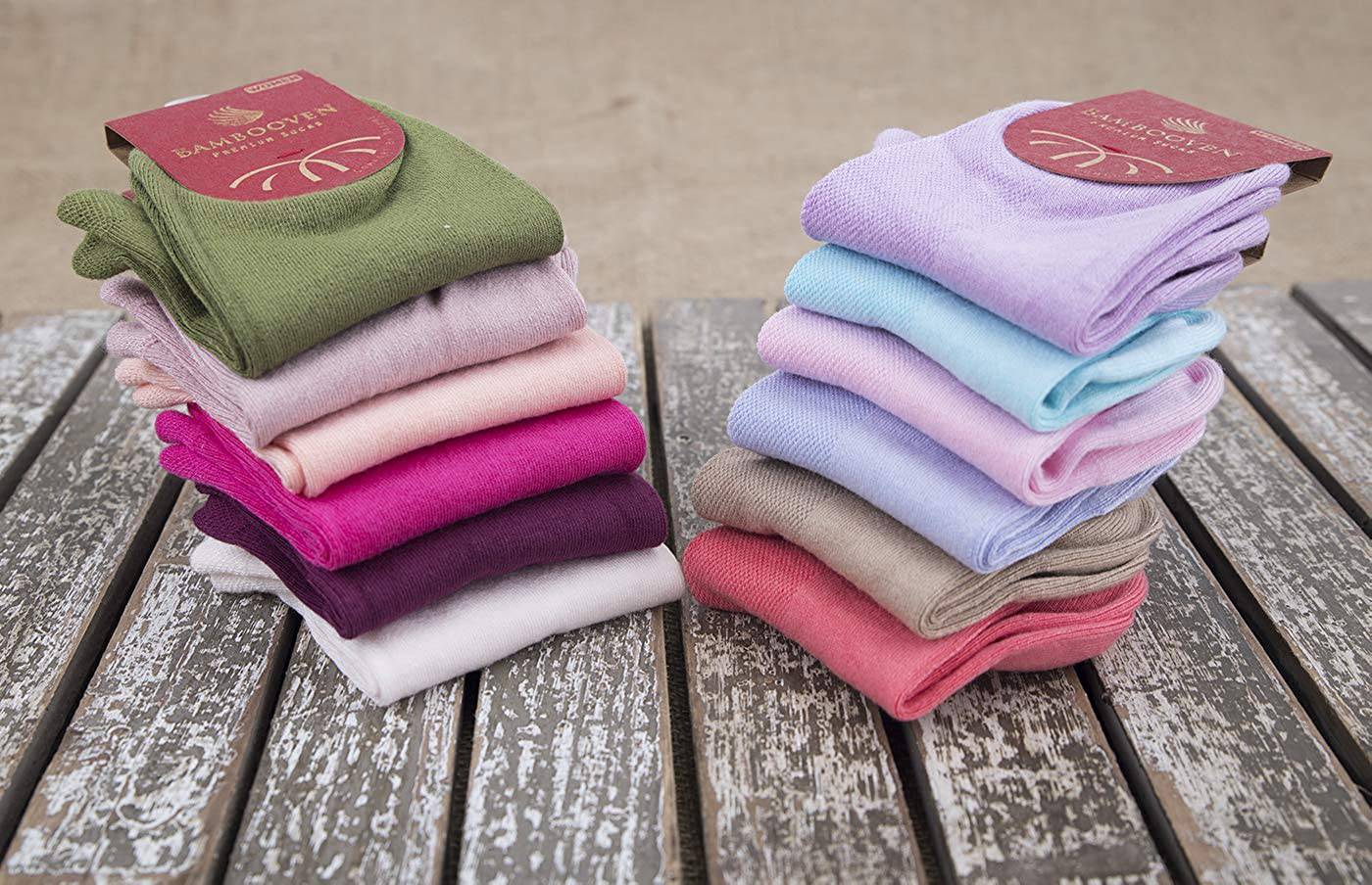 Women’s Bamboo Ankle Socks 12-Pack