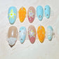 Handmade Nail Wear Nail Art Reusable Press on Nails False Nails