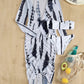 Horizon Haze 3-Piece Tie Dye Bandeau Bikini Set