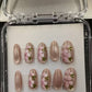 Handmade press on nails fake nails removable