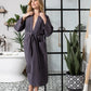 Waffle Robe – Lightweight, Quick-Dry Spa Comfort