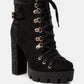 Birch Block Heeled Ankle Boots