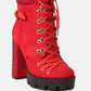 Birch Block Heeled Ankle Boots