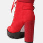 Birch Block Heeled Ankle Boots