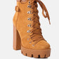 Birch Block Heeled Ankle Boots
