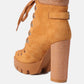 Birch Block Heeled Ankle Boots