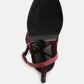 Bison High Heeled Long Velvet Boots