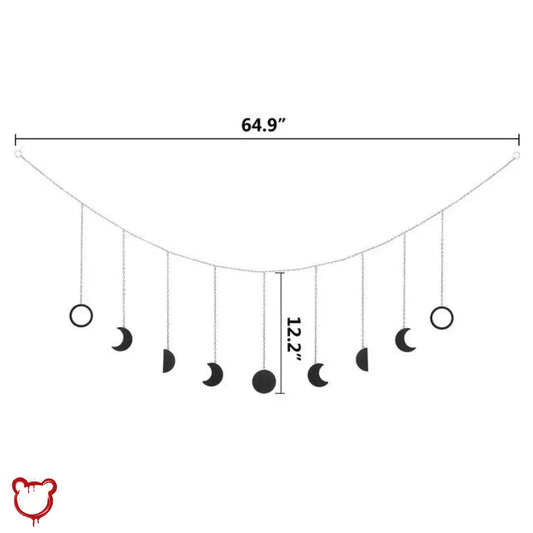 Black Celestial Garland