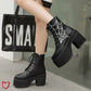 “Caught In My Web” Boots