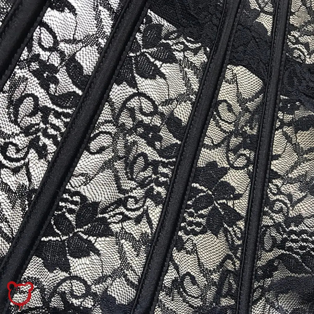 “Laced With Lust” Black Corset