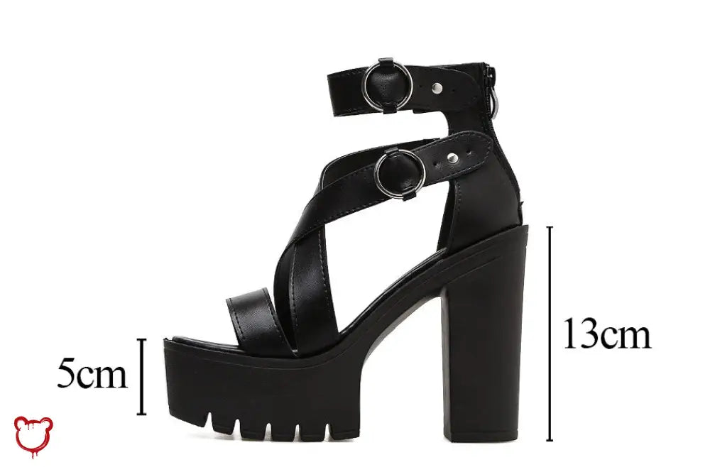 “Katy Kisses” Strap Shoes