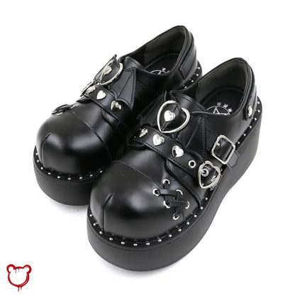 “Betty Boops” Platform Buckle Shoes