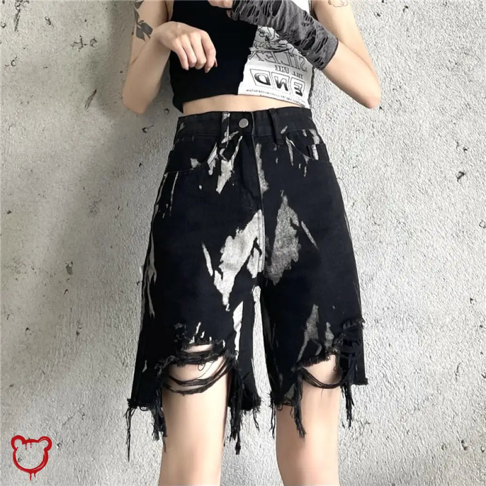 “Rarely Unique” High Waist Shorts