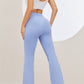 Blaire Sport Flare Crossover V Waist Yoga Leggings